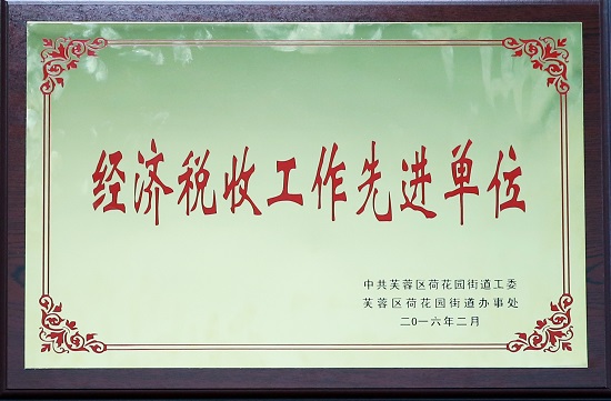经济税收工作先进单位